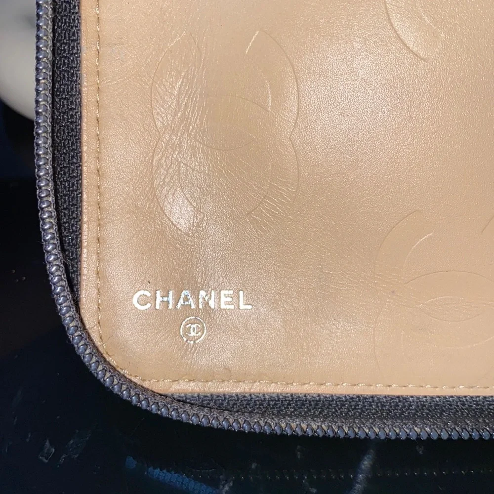 Authentic Chanel Lambskin Cambon Line Organizer Clutch Bag Wallet - Picture 13 of 17